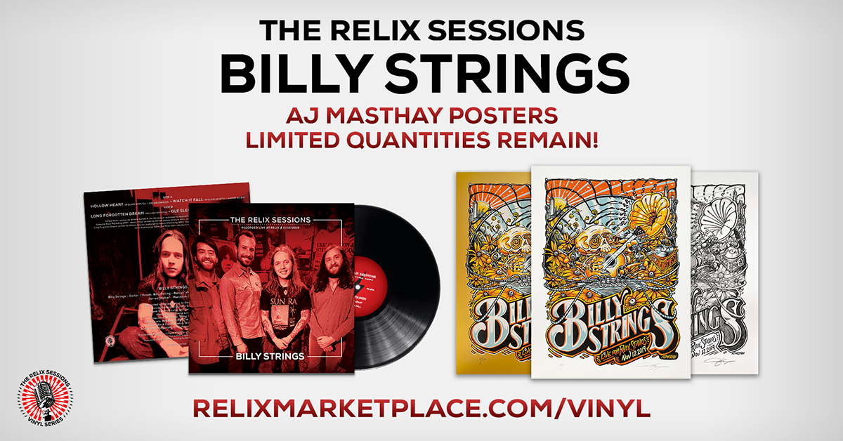 Billy Strings - The Relix Sessions – Relix Marketplace