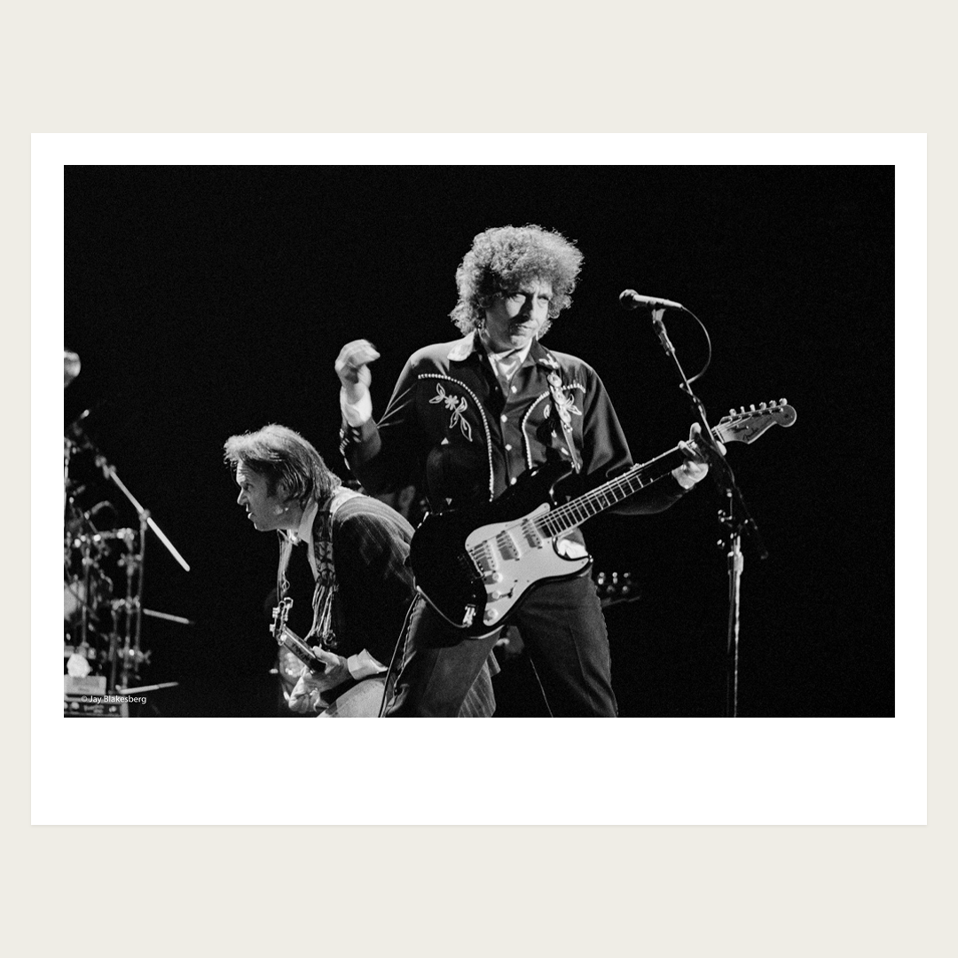 Bob Dylan & Neil Young (1), 1988, Jay Blakesberg