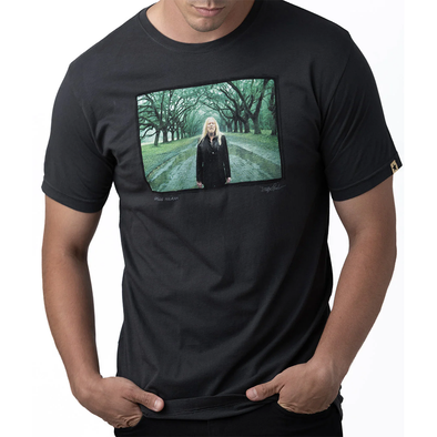 Gregg Allman Black T-Shirt (Color) by Danny Clinch