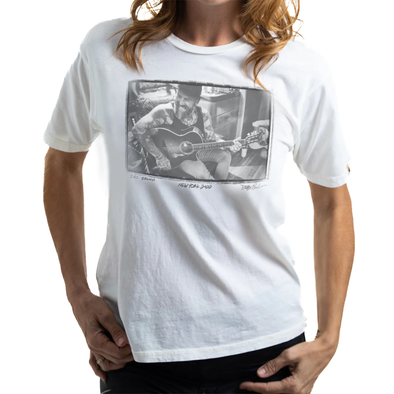 Zac Brown Women's White T-Shirt by Danny Clinch