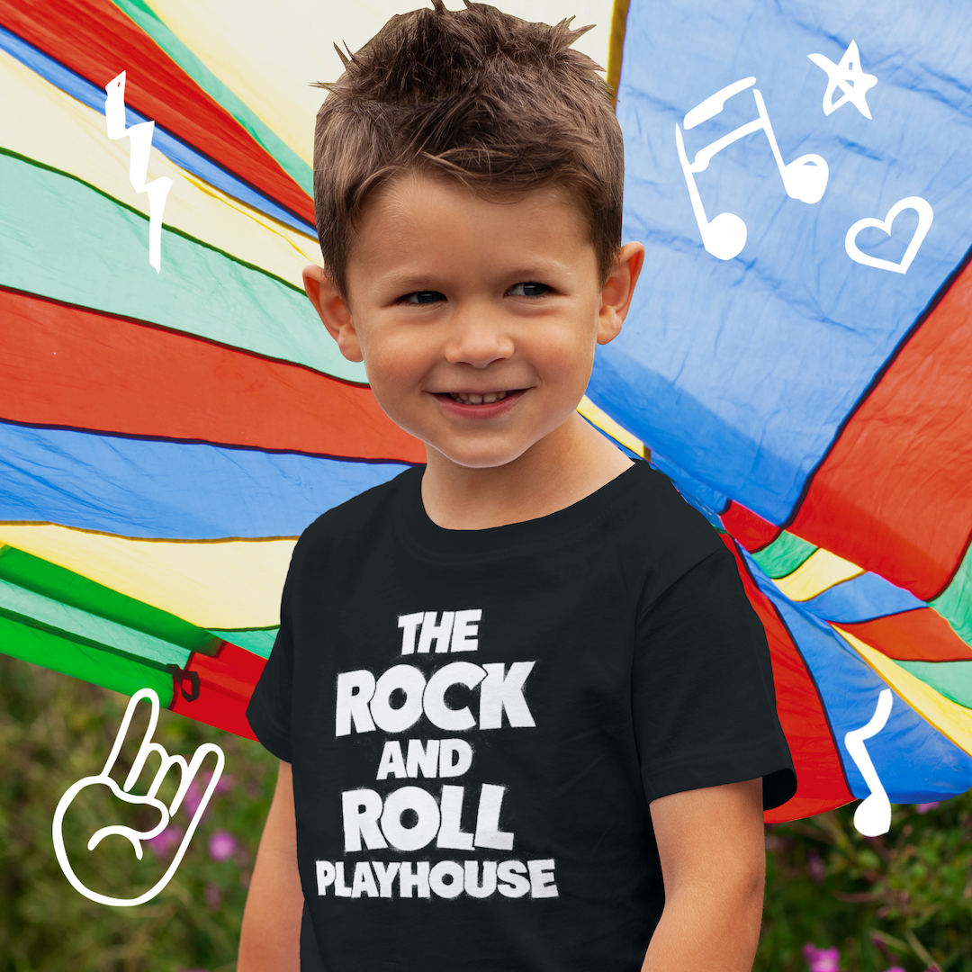 The Rock and Roll Playhouse Toddler T-Shirt by The Rock and Roll Playhouse