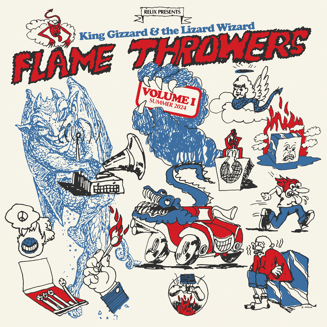 King Gizzard & The Lizard Wizard - Flame Throwers: Volume 1 (Limited Edition 180g 3-LP Vinyl)