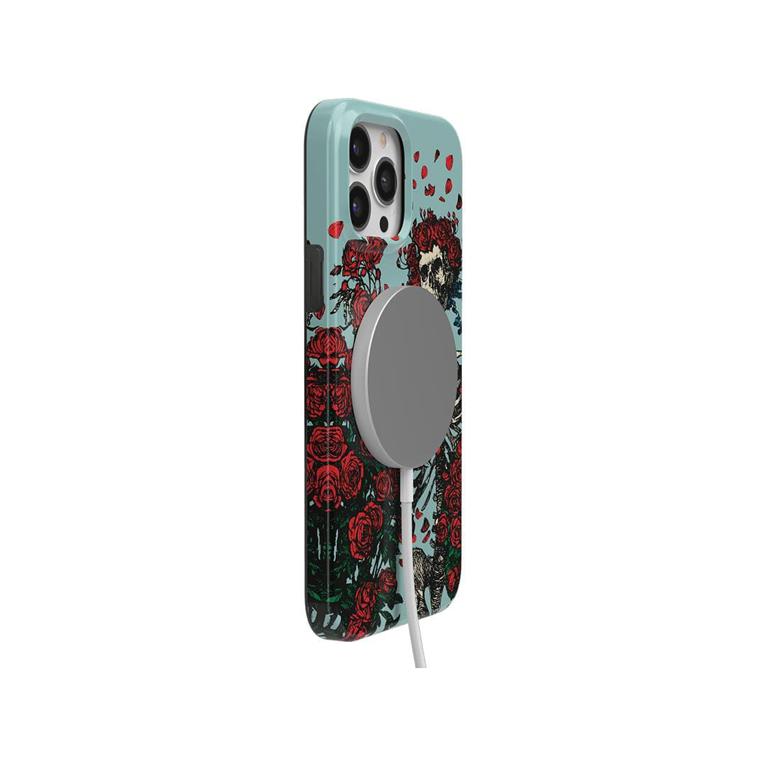 Forever Grateful | Grateful Dead Skeleton Floral Case