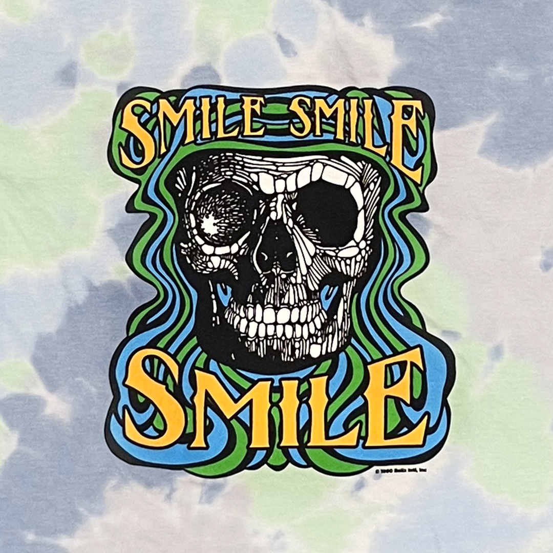 Smile, Smile, Smile Throwback Tie-Dye T-Shirt