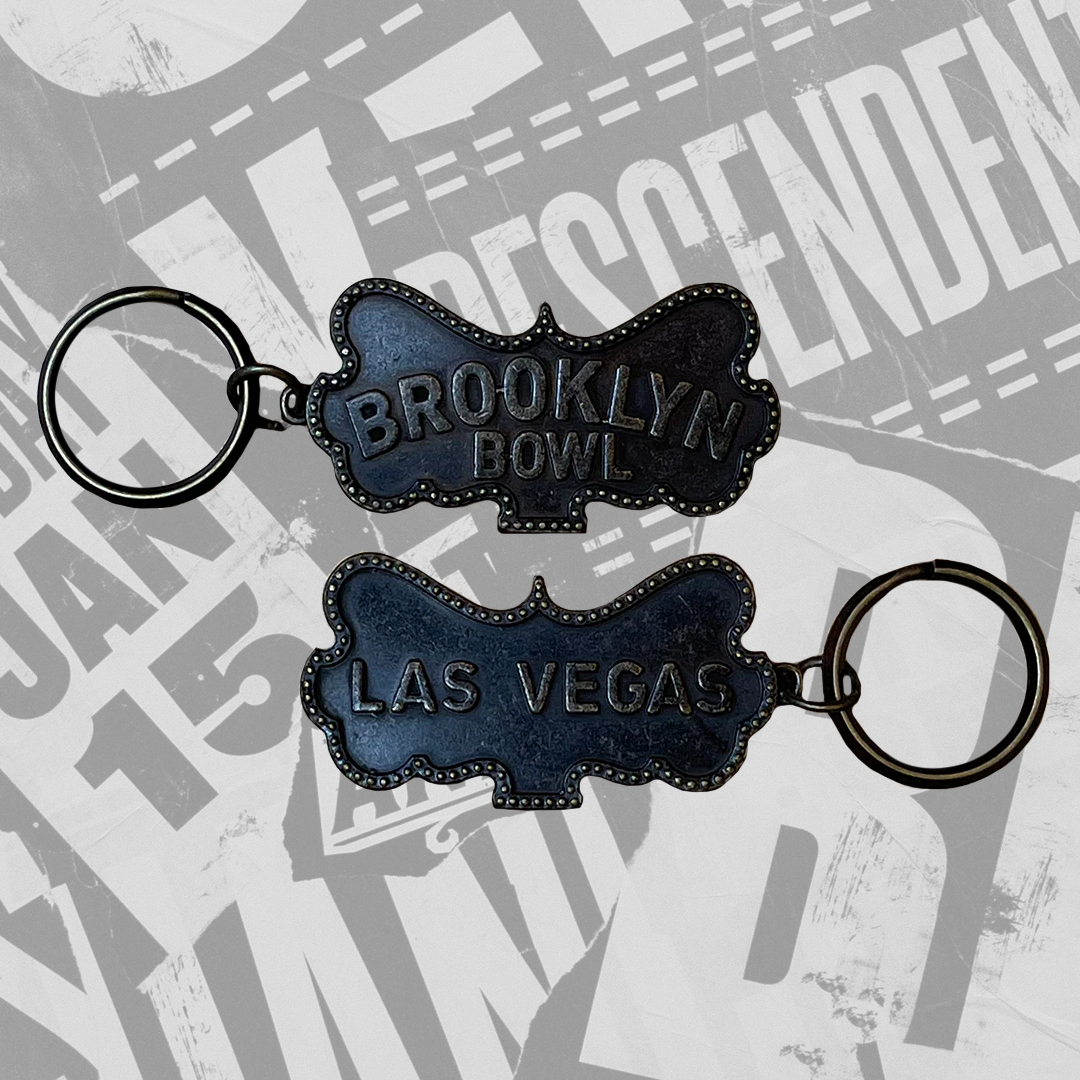 Brooklyn Bowl Las Vegas Bronze Keychain