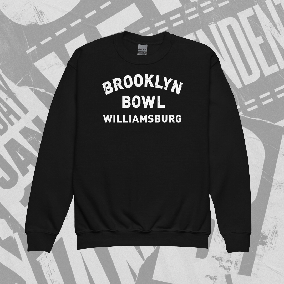 Brooklyn Bowl Williamsburg Youth Crewneck Sweatshirt