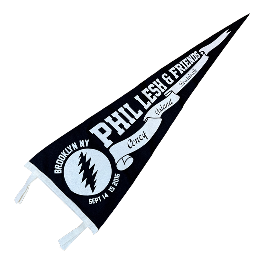 Phil Lesh & Friends Pennant - Coney Island 2016