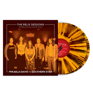 Mikaela Davis & Southern Star - The Relix Session (Limited Edition 2-LP Sunflower Splatter Vinyl)