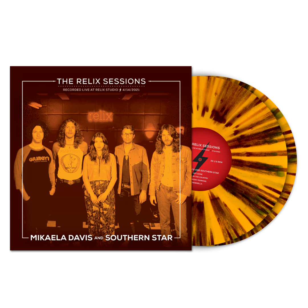 Mikaela Davis & Southern Star - The Relix Session (Limited Edition 2-LP Sunflower Splatter Vinyl + Main Edition & Foil Posters)