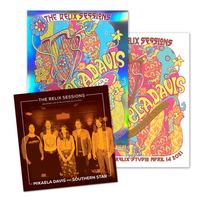 Mikaela Davis & Southern Star - The Relix Session (Limited Edition 2-LP Sunflower Splatter Vinyl + Main Edition & Foil Posters)