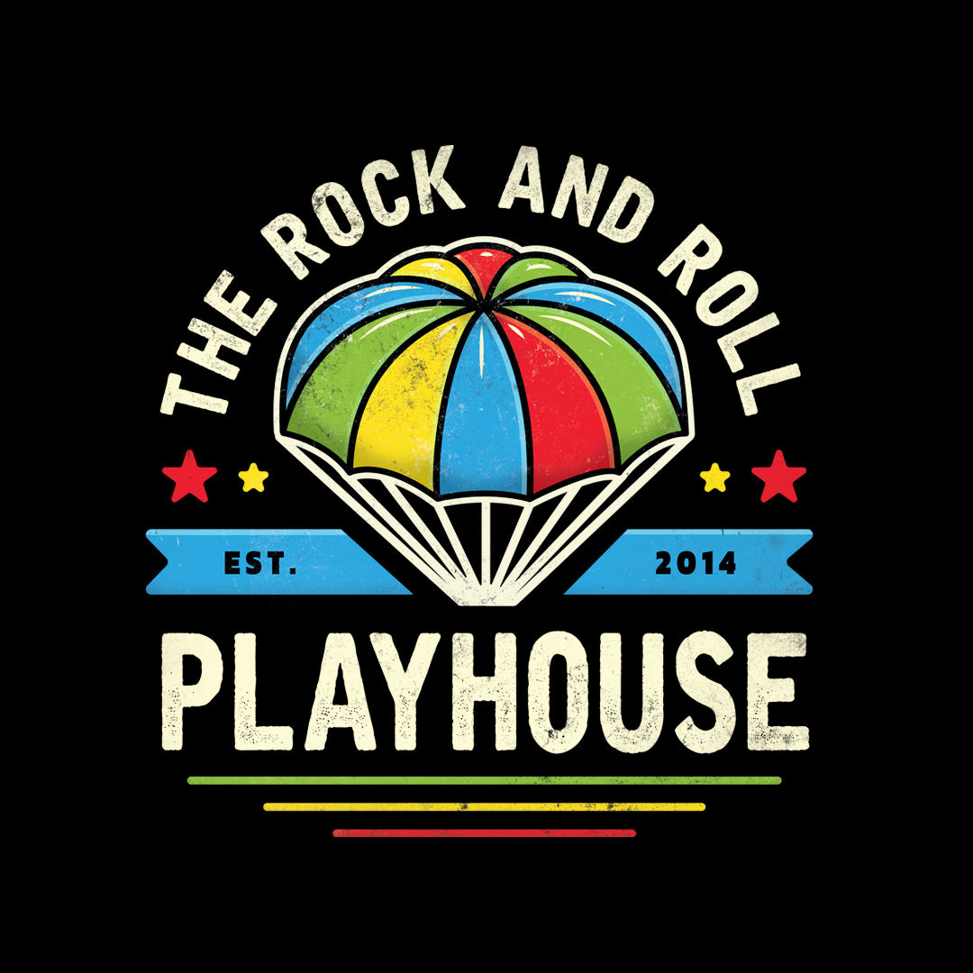 Parachute Toddler T-Shirt by The Rock and Roll Playhouse