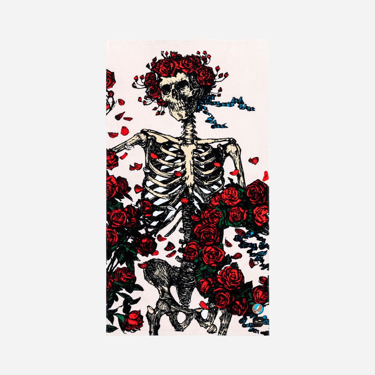 Skull & Roses Bertha Beach Towel | Grateful Dead x Slowtide