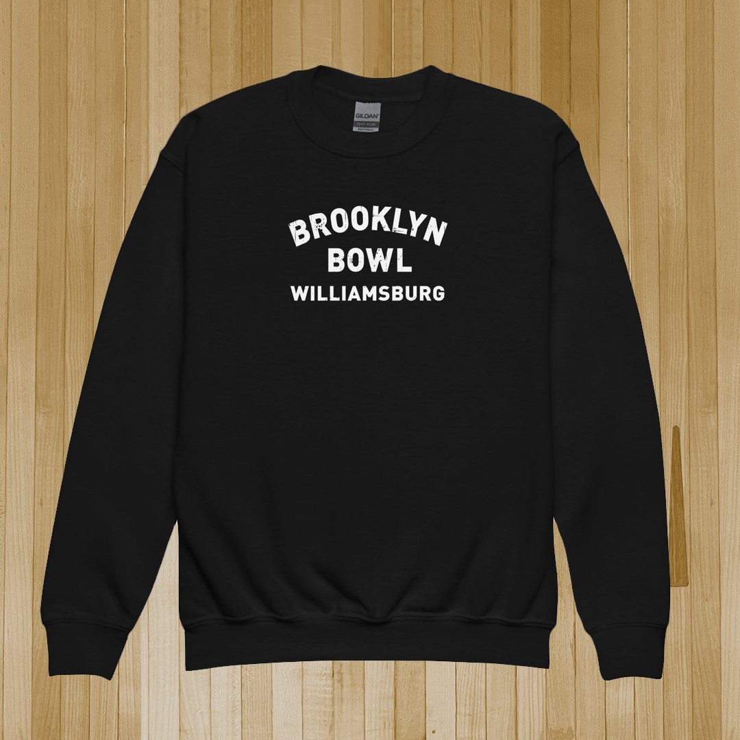 Brooklyn Bowl Williamsburg Youth Crewneck Sweatshirt