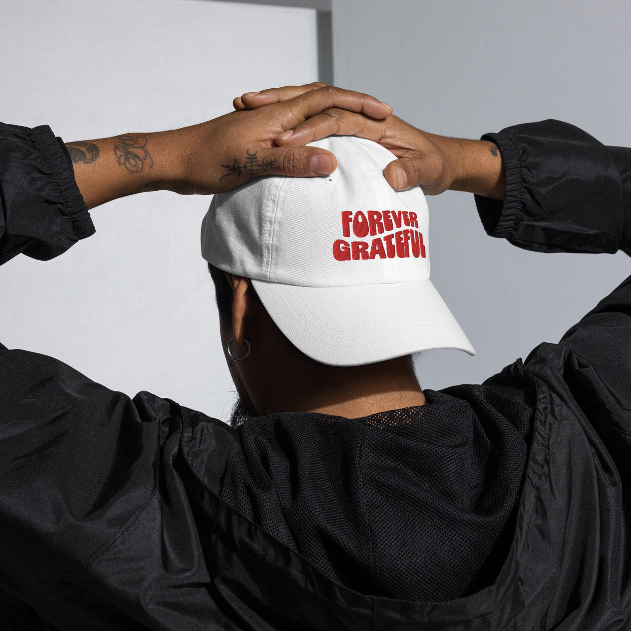 Forever Grateful - Embroidered Dad Hat