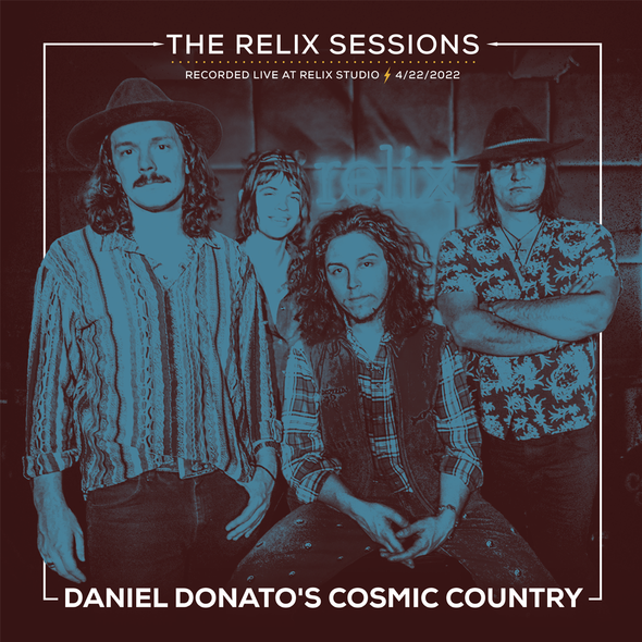 Daniel Donato's Cosmic Country - The Relix Session (Limited Edition 2-LP Cosmic Tie-Dye Vinyl + Orange Poster Bundle)
