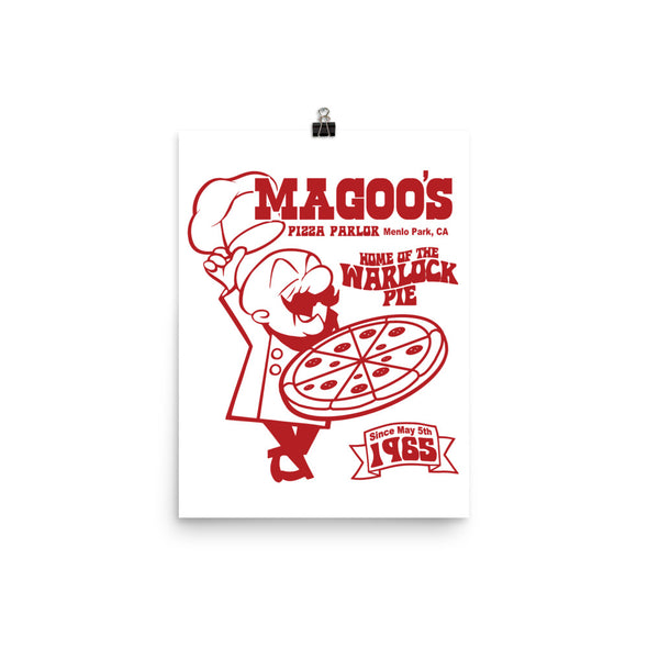 Magoo's Pizza Parlor - Throwback Poster