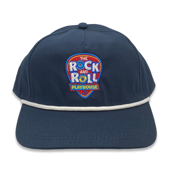 Navy/Gold Logo Hat by The Rock and Roll Playhouse