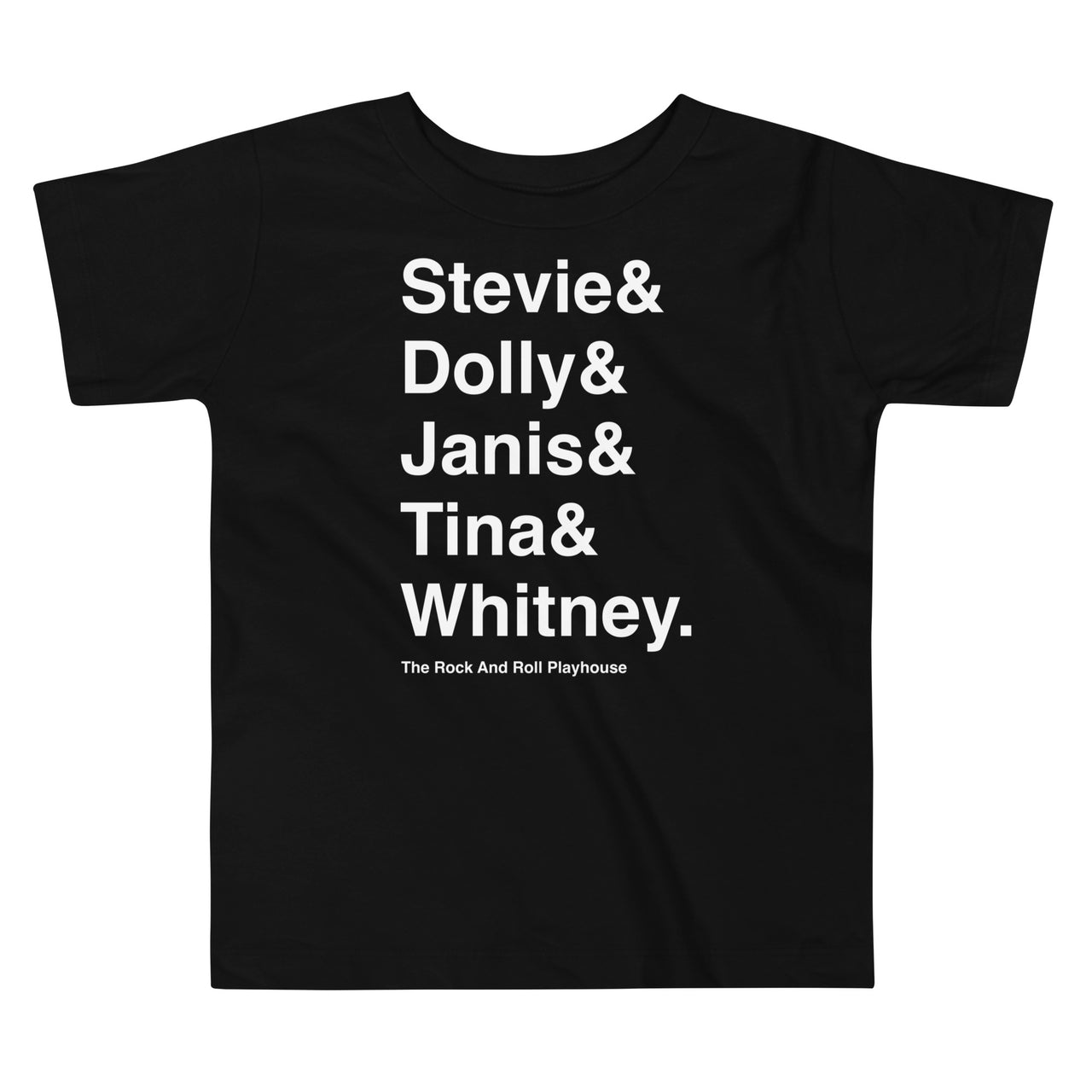 Stevie&Dolly&Janis&Tina&Whitney. Toddler T-Shirt by The Rock and Roll Playhouse