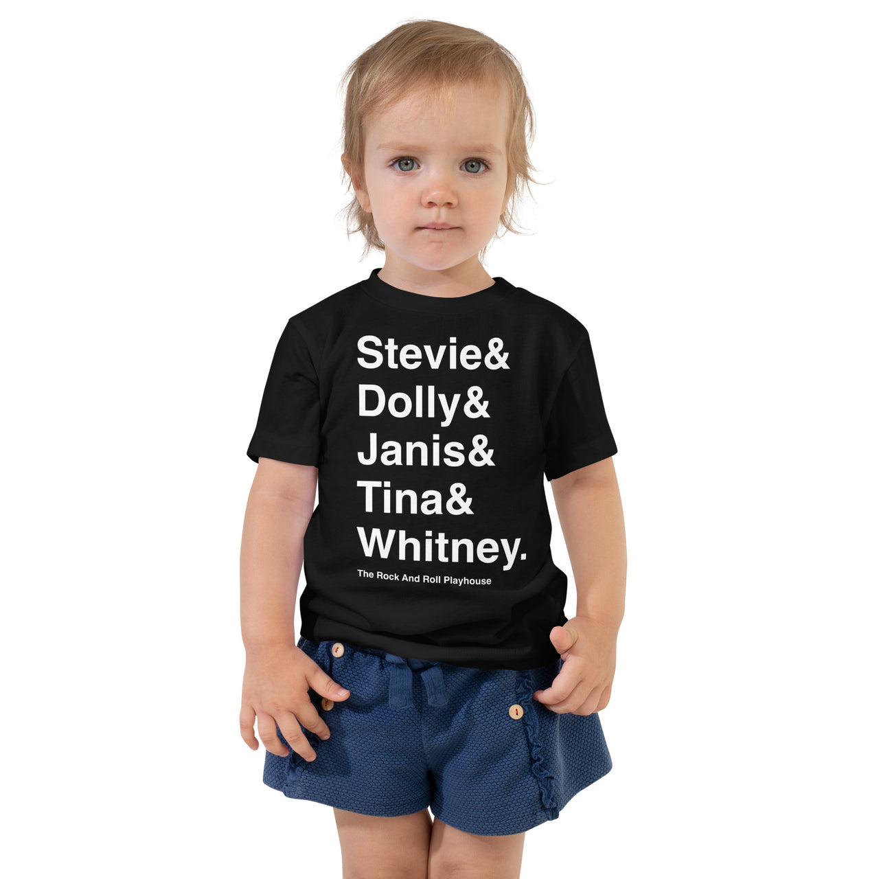 Stevie&Dolly&Janis&Tina&Whitney. Toddler T-Shirt by The Rock and Roll Playhouse