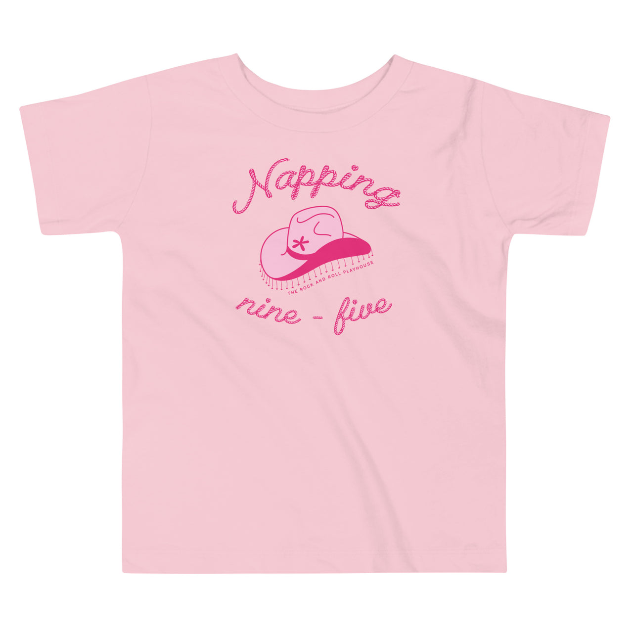 Napping 9-5 Toddler T-Shirt by The Rock and Roll Playhouse