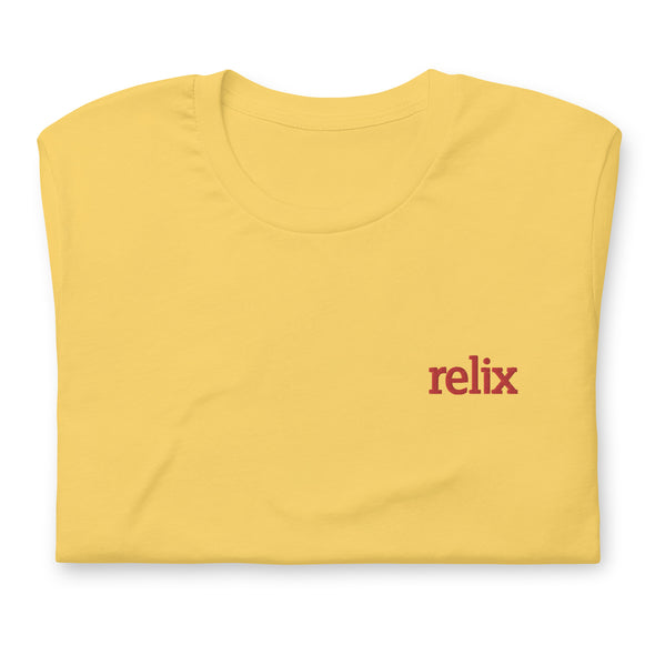 Embroidered Relix Logo T-Shirt