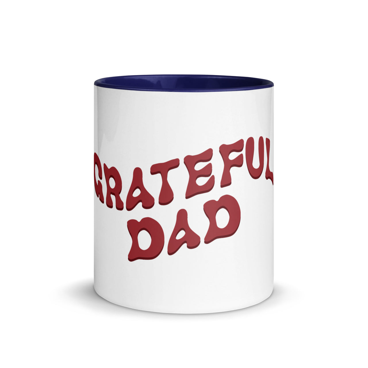 Grateful Dad Mug (White & Navy)