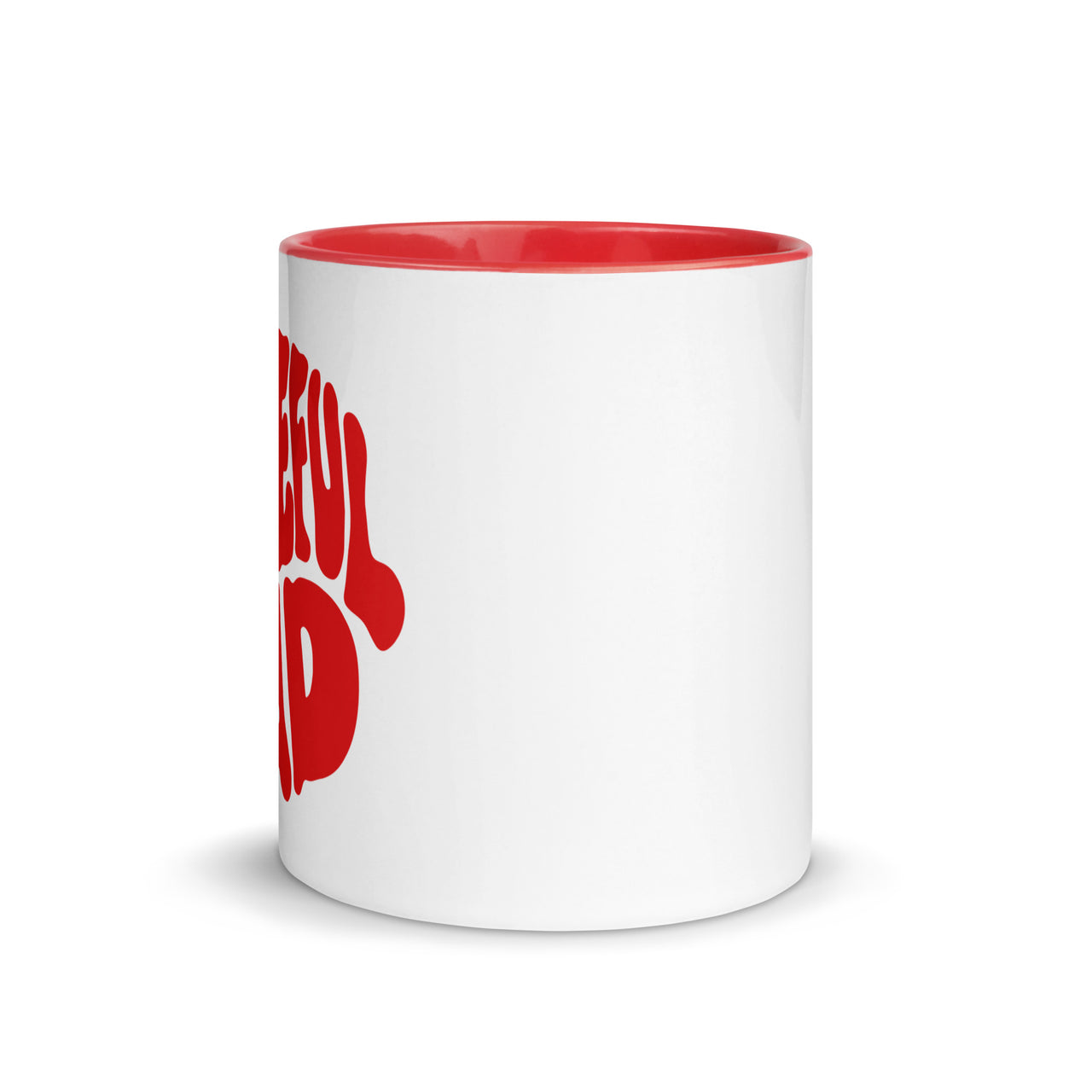 Grateful Dad Mug (White & Red)