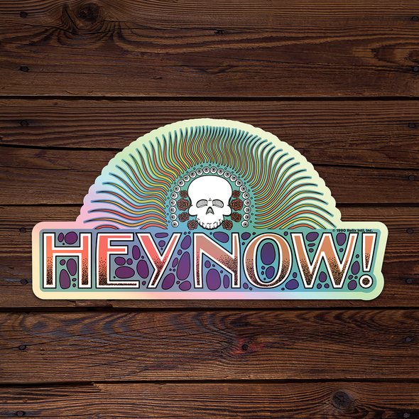 Hey Now! - Holographic Throwback Sticker