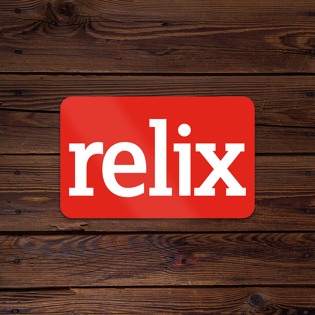 Relix Box Logo Sticker
