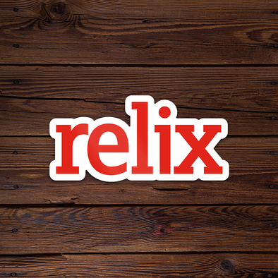 Relix Logo Sticker