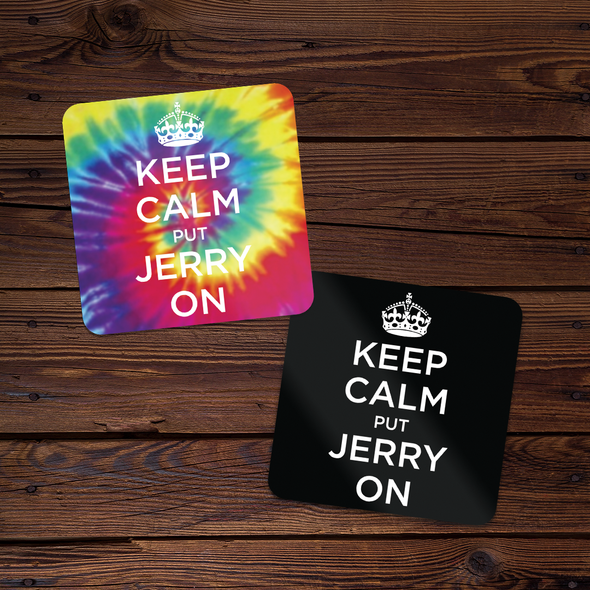 Keep Calm Put Jerry On Sticker Set (Tie-Dye + Regular)