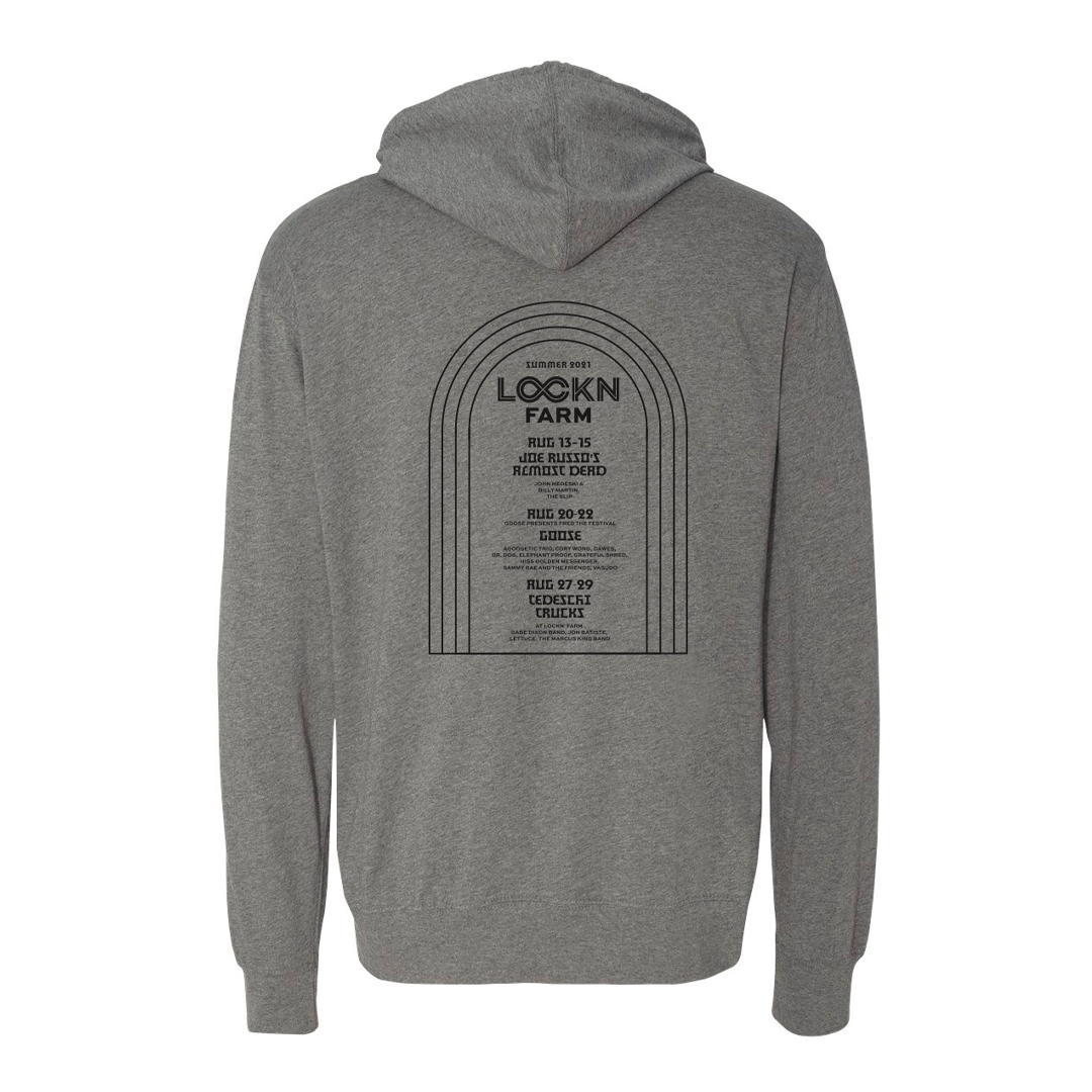 LOCKN' Farm 2021 Lightweight Hooded Sweatshirt