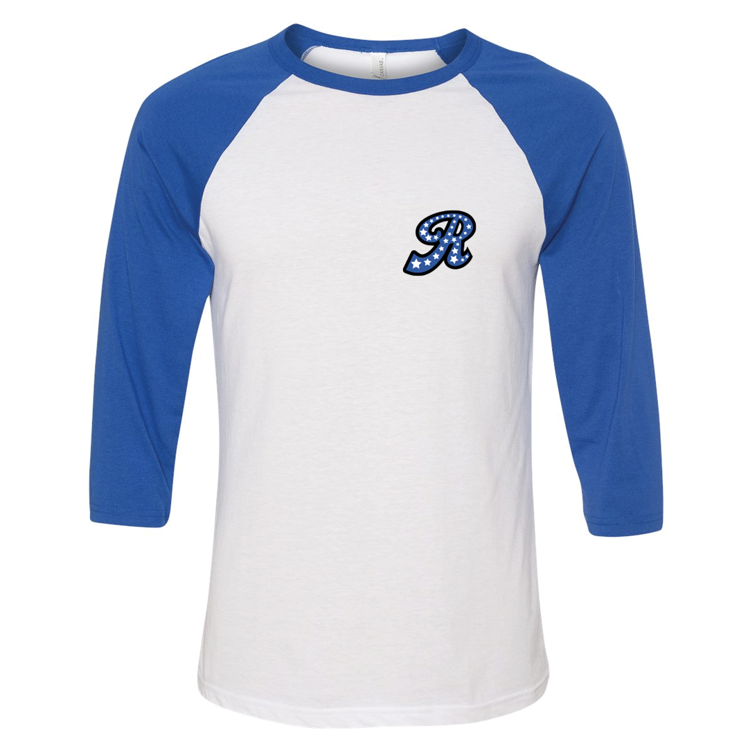 Relix Red, White & Blue Baseball T-Shirt L