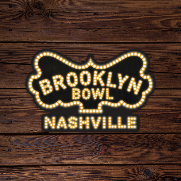 Brooklyn Bowl Nashville Sticker