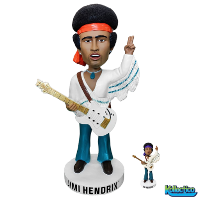 Jimi Hendrix Bobbleheads - 3 Foot Tall