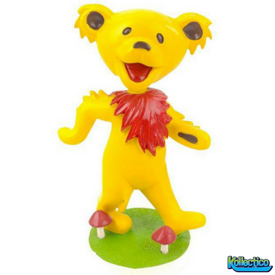 Grateful Dead Dancing Bear Bobbleheads - Yellow