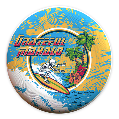 Grateful Mahalo Flying Disc (175g)