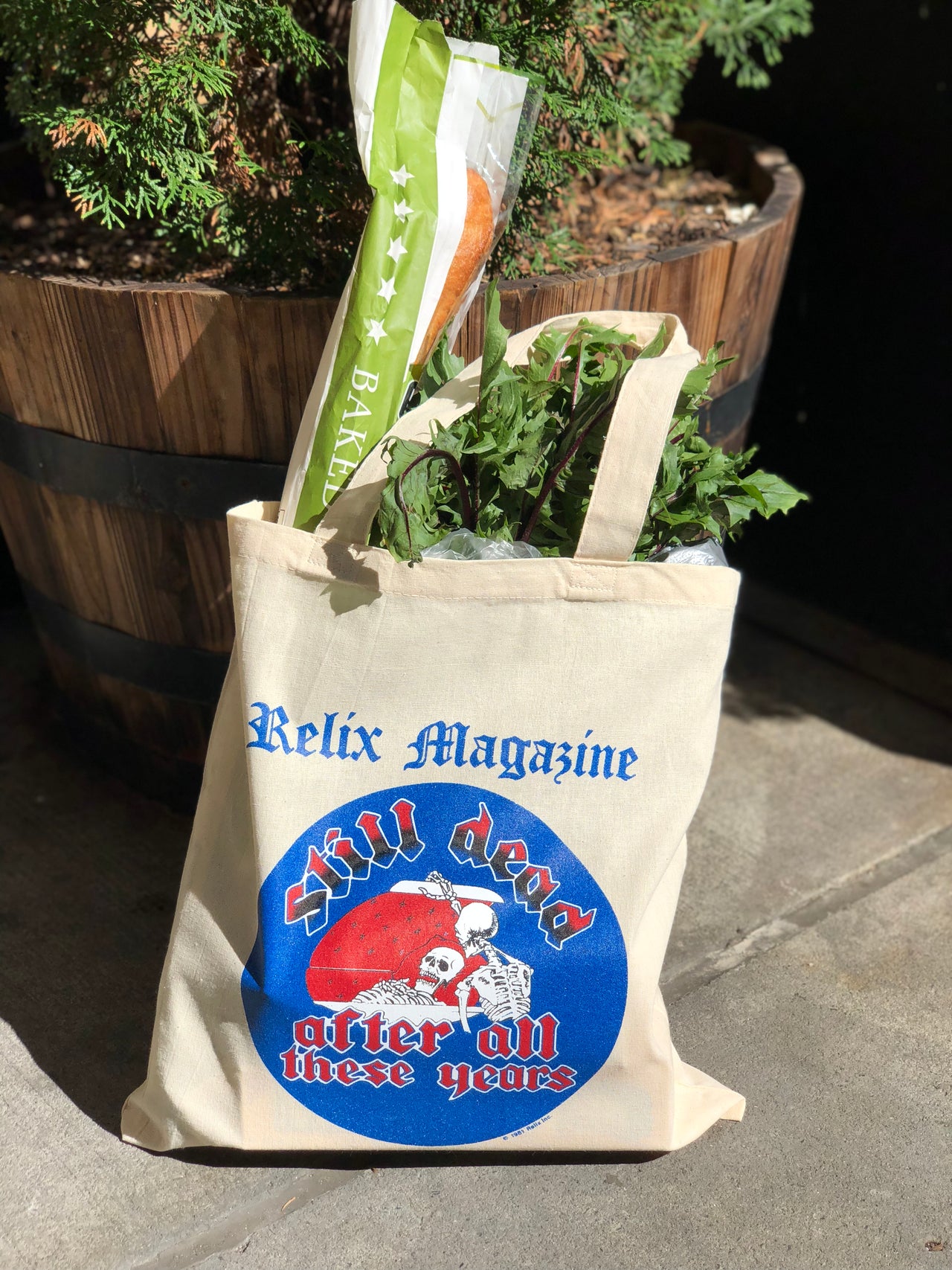 Relix "Still Dead After All These Years" Tote Bag