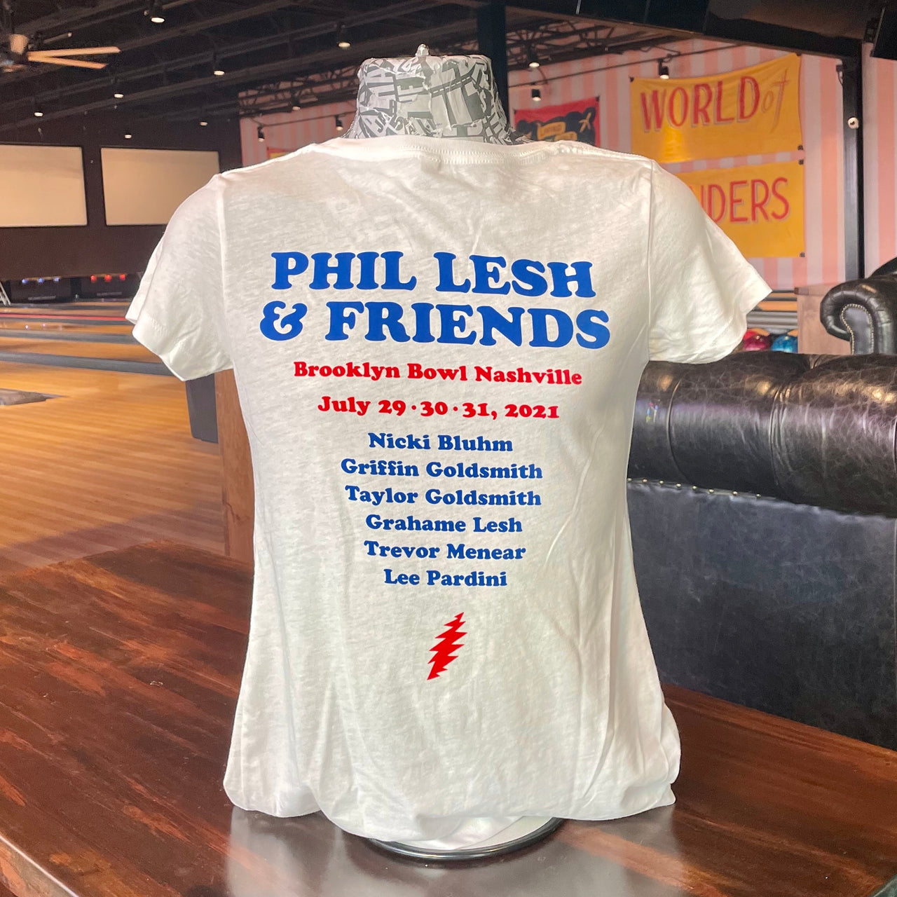 Phil Lesh & Friends at Brooklyn Bowl Nashville - TN Stealie Run Women's T-Shirt