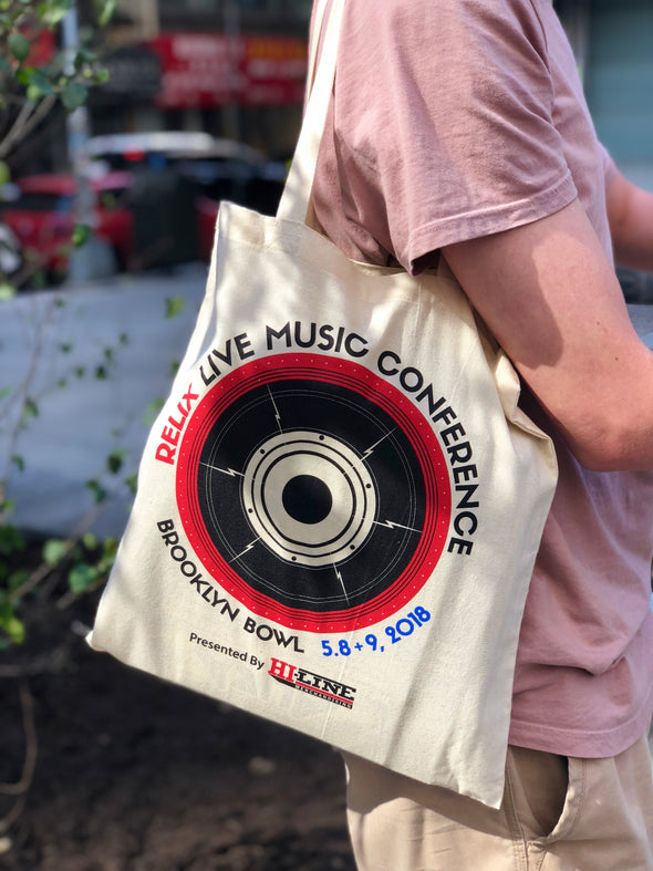 Relix Live Music Conference Canvas Tote Bag