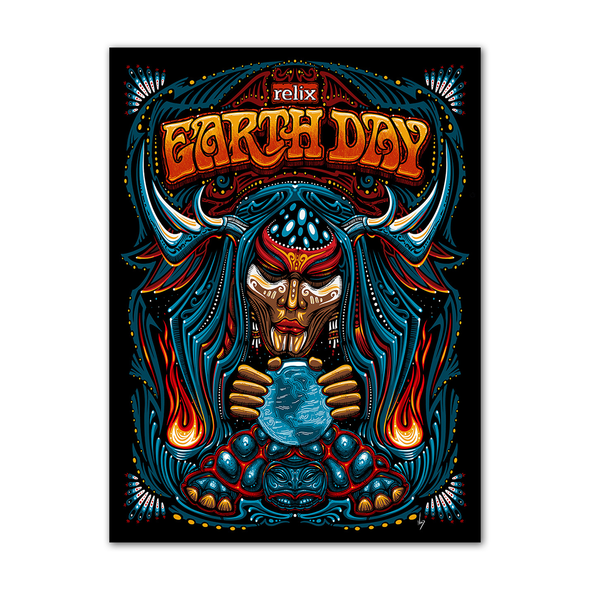 Limited Edition Earth Day Poster by Jeff Wood - Main Edition