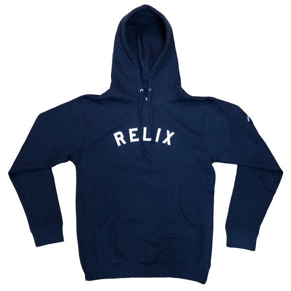 Relix Felt Appliqué Hooded Sweatshirt