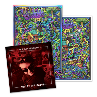 Keller Williams - The Relix Session (Limited Edition Vinyl + Main Edition & Foil Posters)
