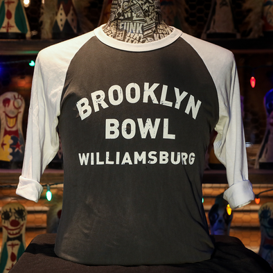 Brooklyn Bowl Williamsburg Baseball Tee