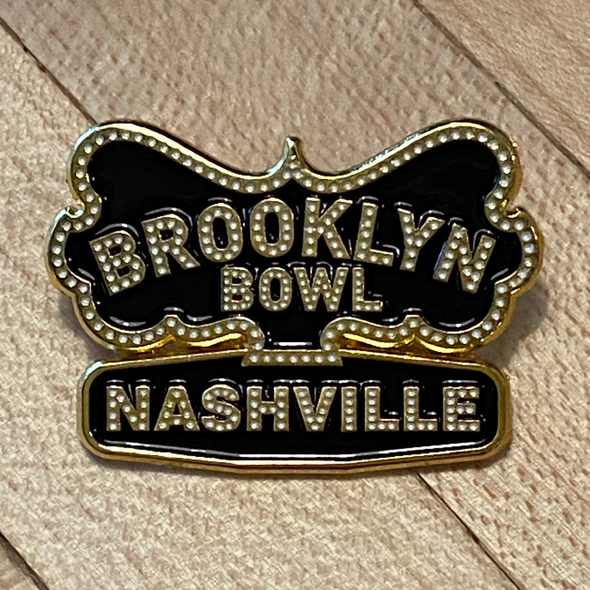 Brooklyn Bowl Nashville Enamel Pin