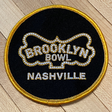 Brooklyn Bowl Nashville Embroidered Patch