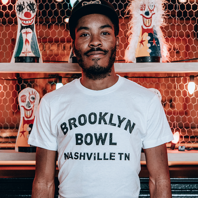 Brooklyn Bowl Nashville White T-Shirt