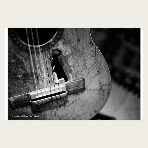 Willie Nelson's Guitar, 2006, Neal Casal