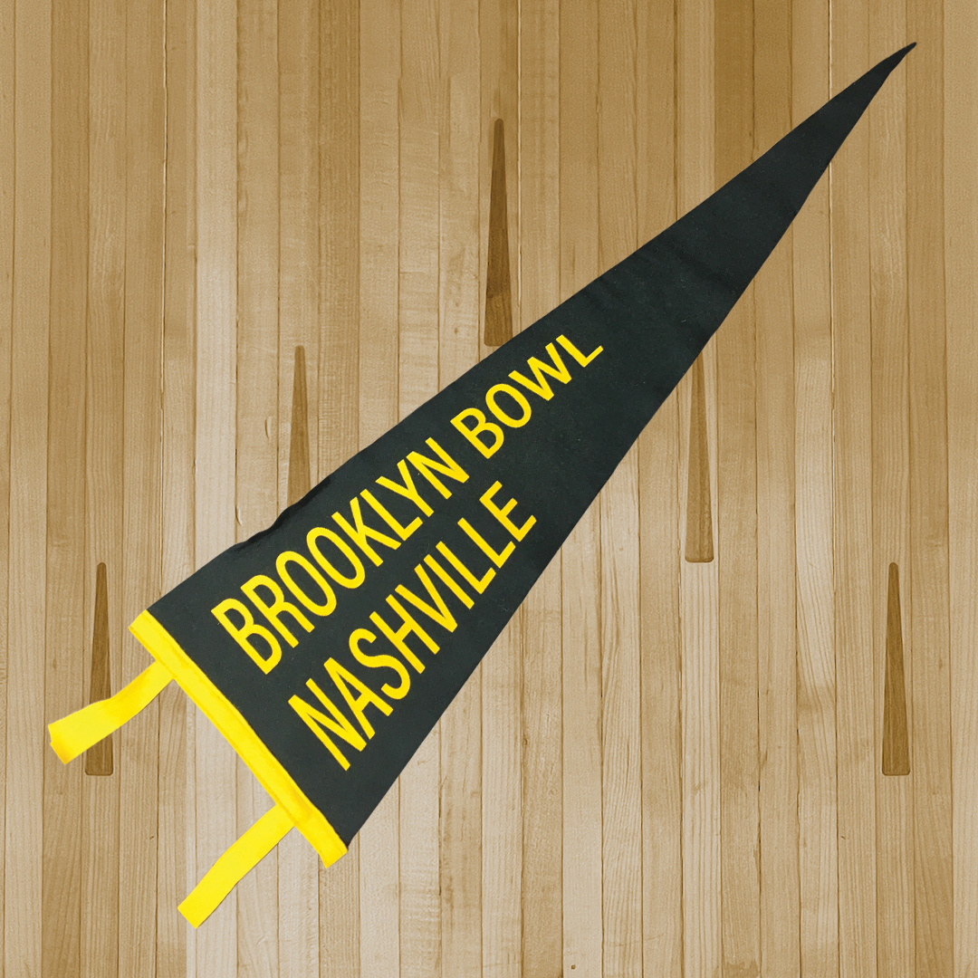 Brooklyn Bowl Nashville Pennant