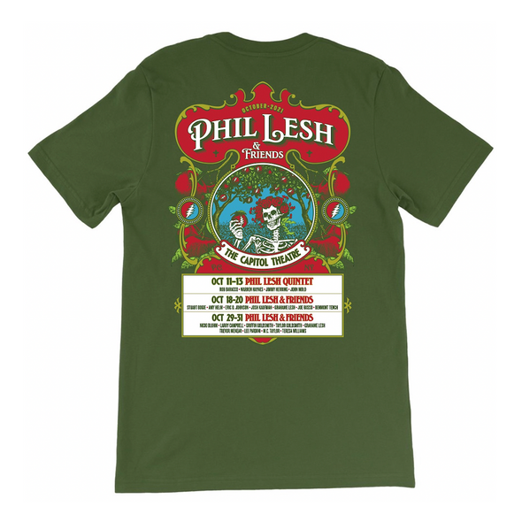 Phil Lesh & Friends - Apple Stealie Residency T-Shirt (October 2021)
